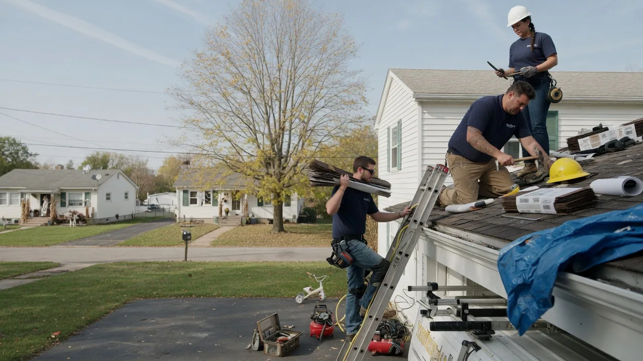 Local Roofing Contractors in De Soto, KS near me